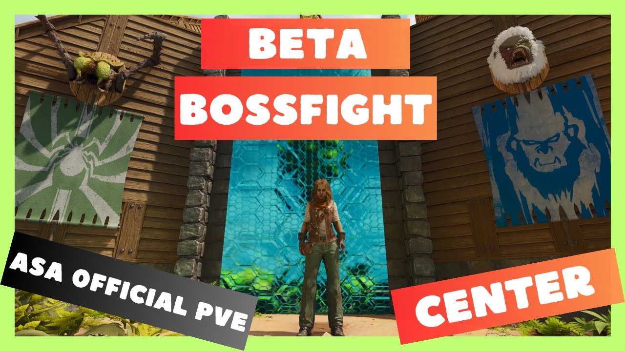 ASA Official PVE: Beta Bossfight (Center) Megapithecus Broodmother