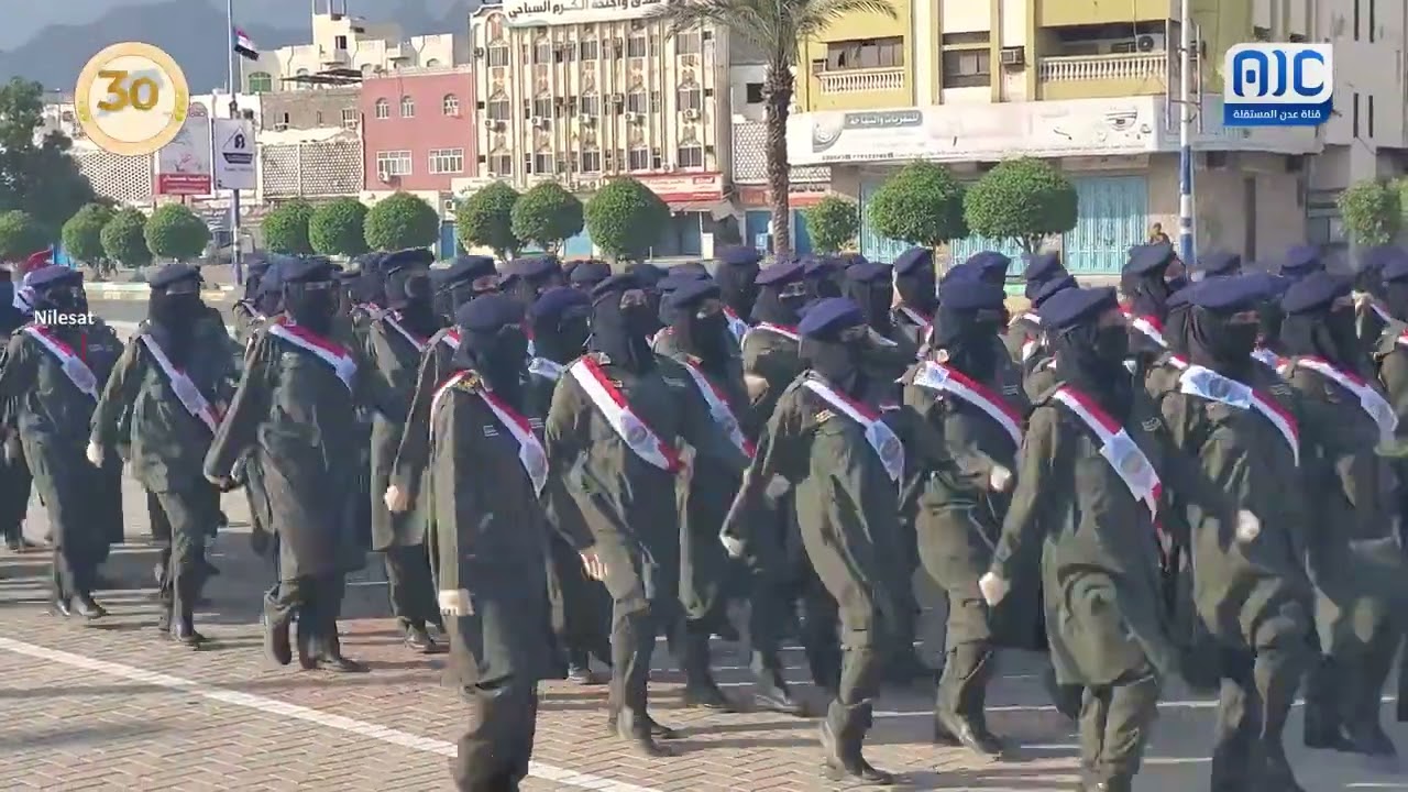 لقطات من أول عرض عسكري لقواتنا المسلحة الجنوبية بالعاصمة عدن منذ 1989م