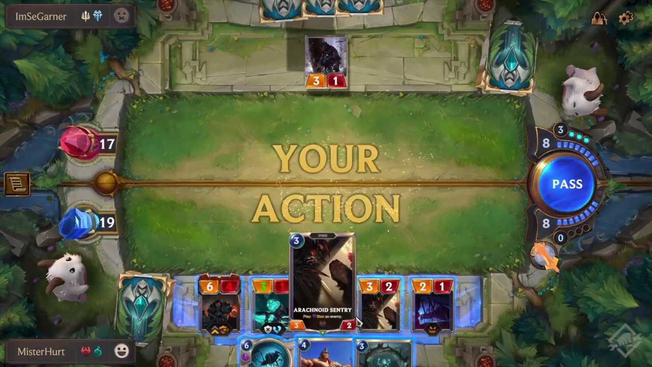 Legends of Runeterra - Shadow Isle/Demacia Stater Deck