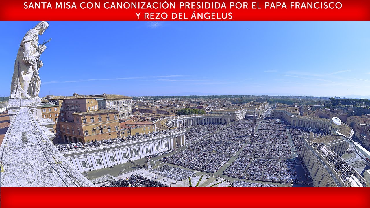 Santa Misa con Canonización y Ángelus, 09 de octubre de 2022, Papa Francisco
