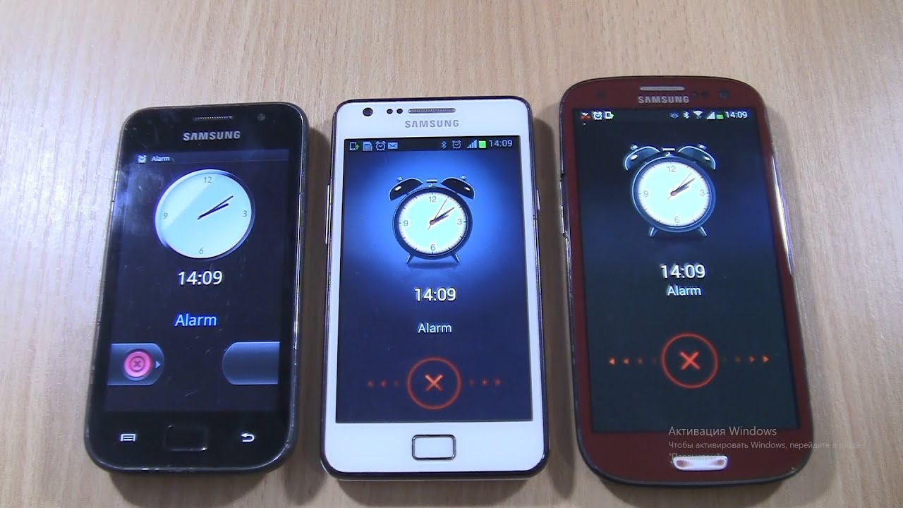 Alarm Clock Sound & Vibration  Samsung Galaxy S1-S2-S3