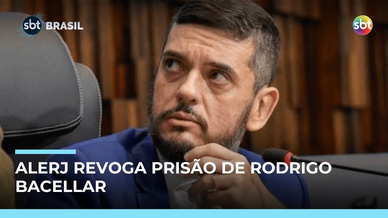 Assembleia Legislativa do Rio revoga pris&atilde;o de Rodrigo Bacellar | #SBTBrasil