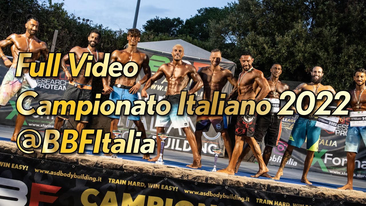 Campionato Italiano Bodybuilding 2022 BBF ITALIA