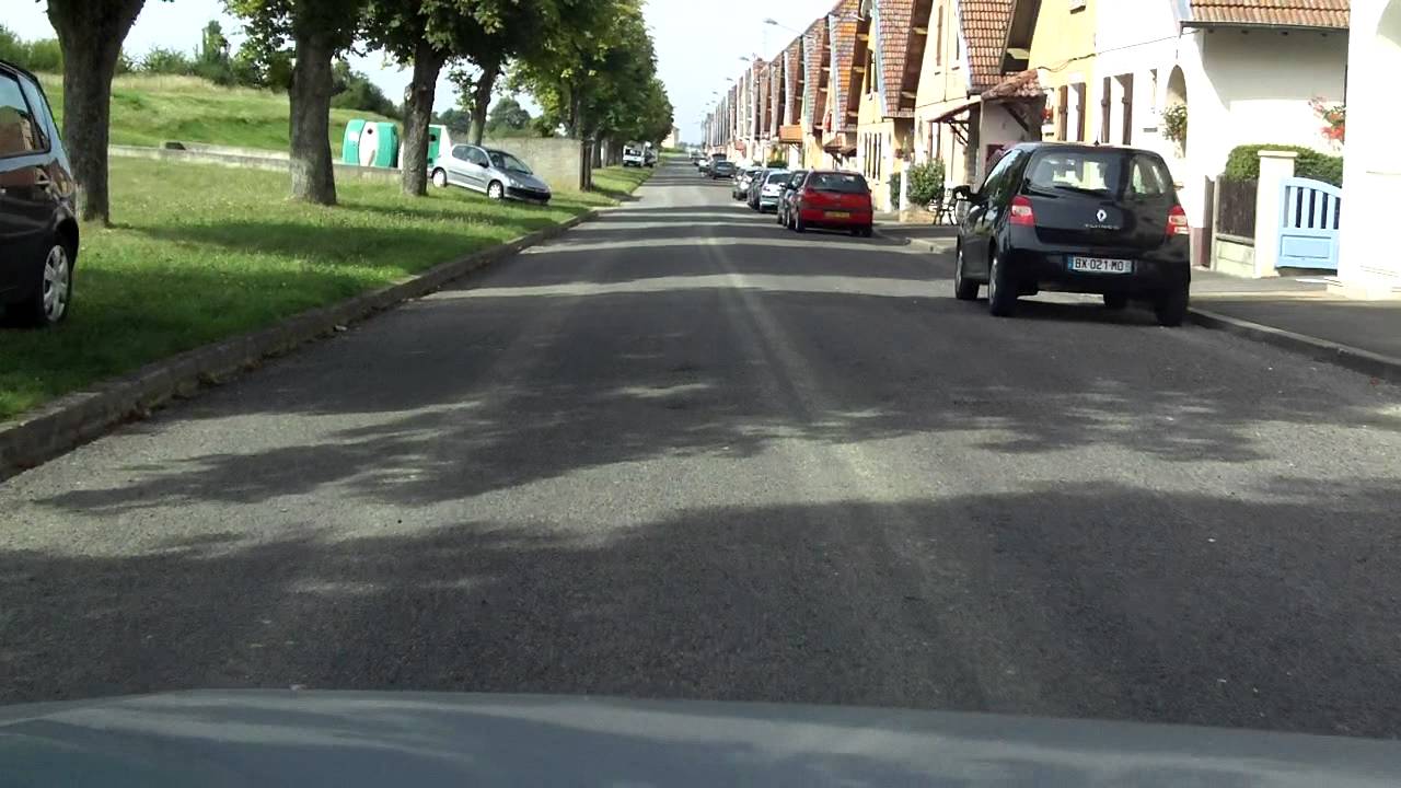 Bouligny ..les cités .Département 55 video embarquée HD