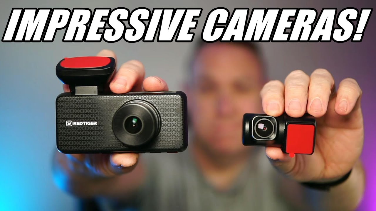 REDTIGER F17 Elite 4K  Dash Cam - Full-color night vision, GPS, HDR, Parking Mode