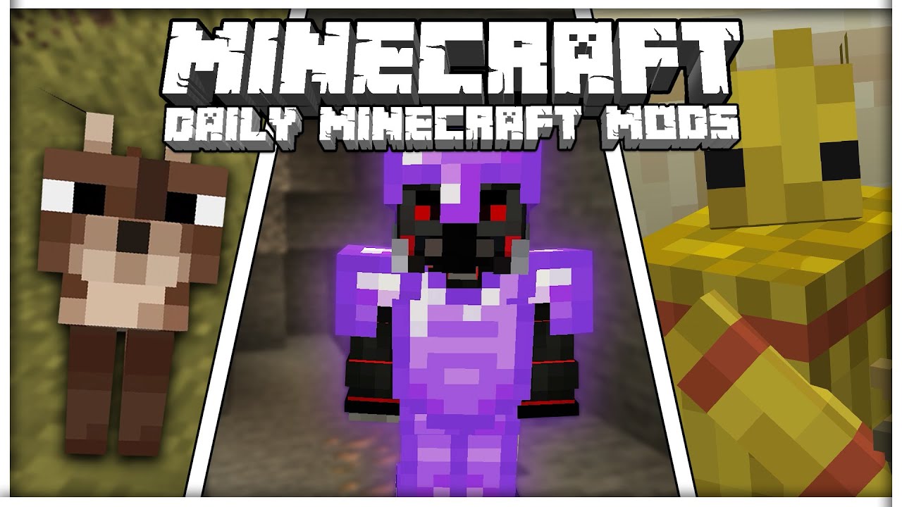 Daily Minecraft Mods #1 | To The Bat Poles, Caracal Mod, Straw Golems, and More!