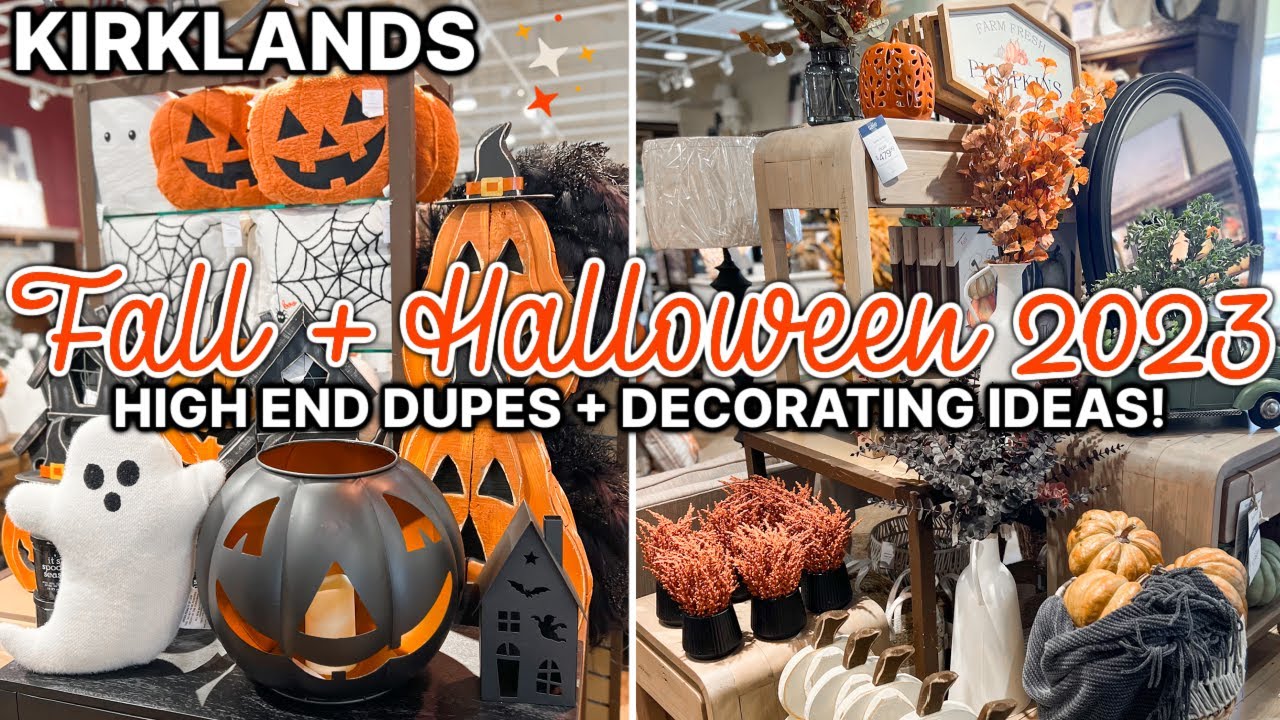 Kirklands Fall + Halloween Has NEVER Been *THIS* Good 👻🤯 | Fall Decorating Ideas + High End DUPES!