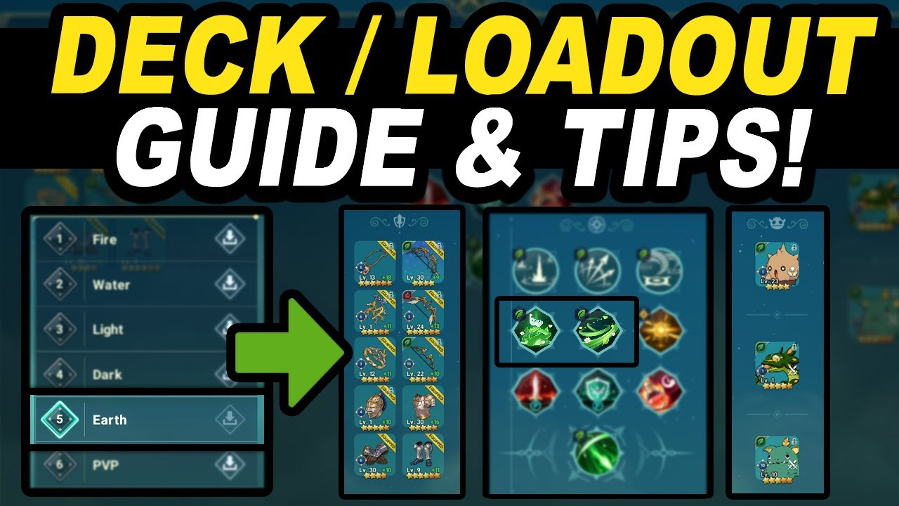 Deck Building! How I approach my builds with Equipment at weird levels! Ni No Kuni Cross Worlds!