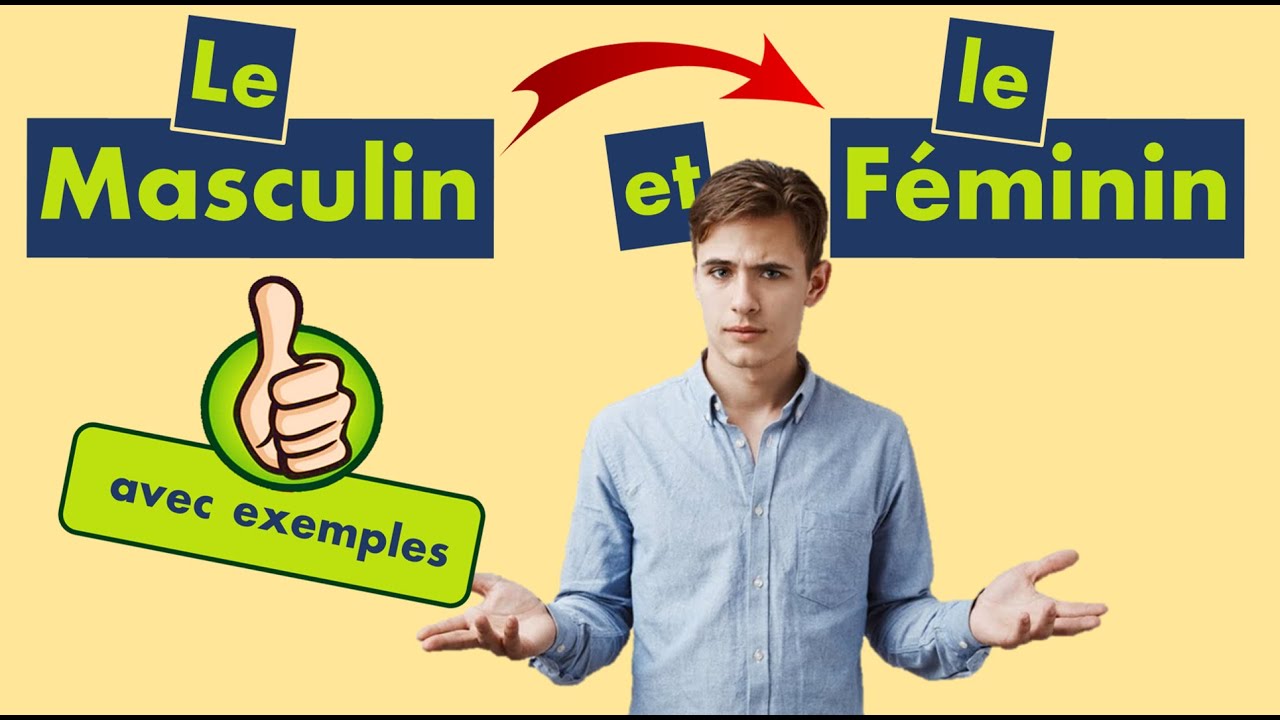 Le féminin et le masculin des noms