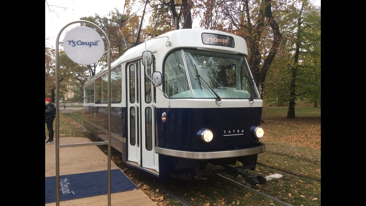 Projížďka tramvají Tatra T3 Coupé po Praze 29.10.2018