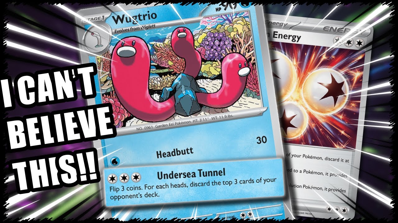Я НЕ МОГУ ПОВЕРИТЬ, ЧТО ЭТО СЛУЧИЛОСЬ! - Wugtrio Mill VS Gardevoir ex | PTCGL