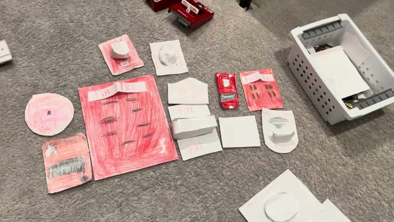 ⭐ Reviewing My Paper Fire Alarm Collection! 🚨