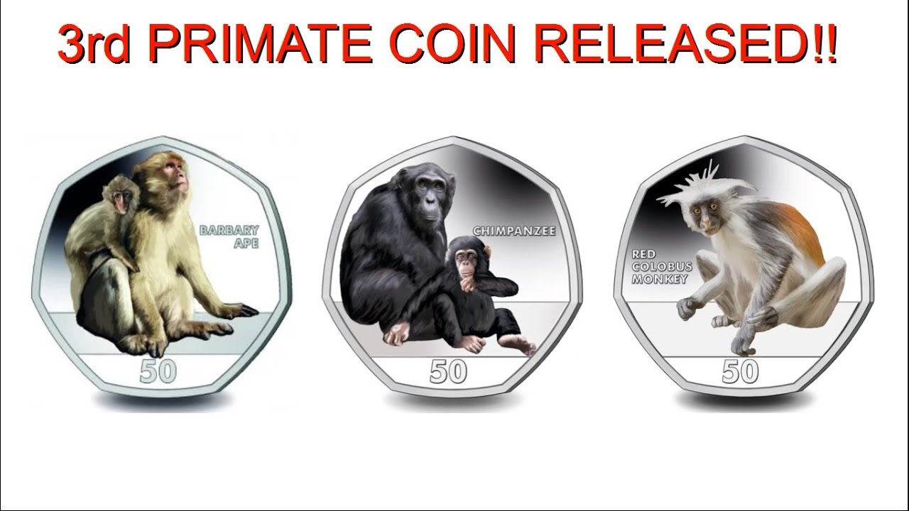 *COIN NEWS* || 2018 RED COLOBUS MONKEY 50p NOW AVAILABLE || POBJOY MINT || 2018 VIDEO
