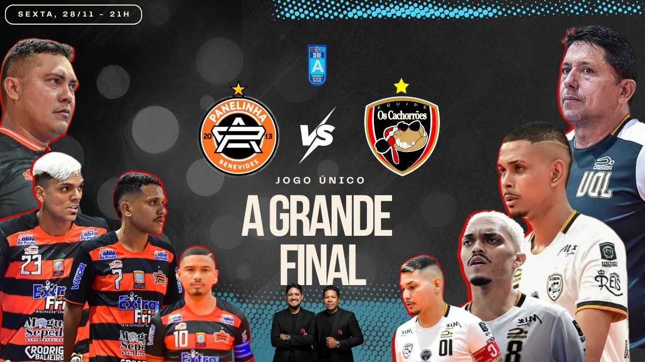 #SÉRIEA - PANELINHA 0x5 CACHORRÕES - FINAL do Futsal de Benevides