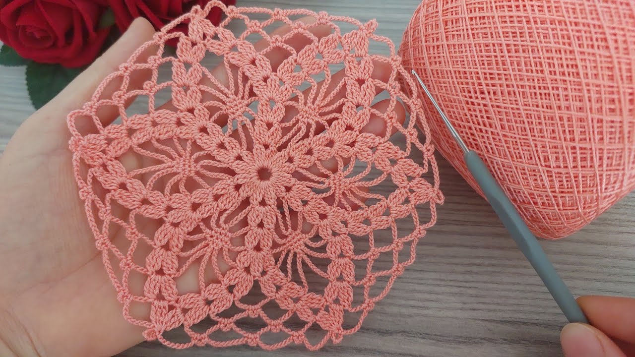 Wonderful New Flower Crochet Pattern for Beginners | 2024 Online Tutorial