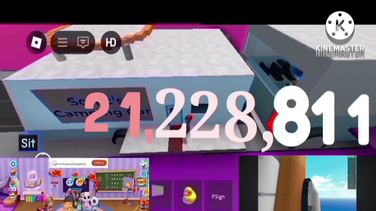 0 to 1e9 Animation
