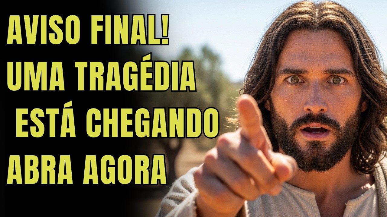 DEUS DIZ:  FALTAM APENAS 2 MINUTOS — DEUS ADVERTE COM URGÊNCIA: UMA TRAGÉDIA DEVASTADORA ESTÁ....