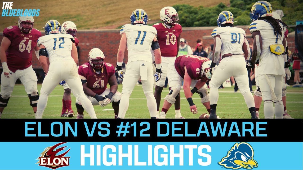 Elon vs Delaware Highlights (Week 9 College Football Highlights) | The Bluebloods