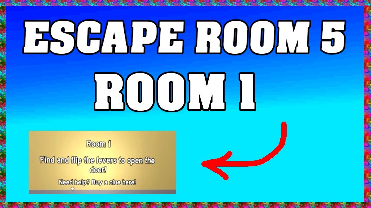ROOM 1 in Roblox ESCAPE ROOM 5 🌟