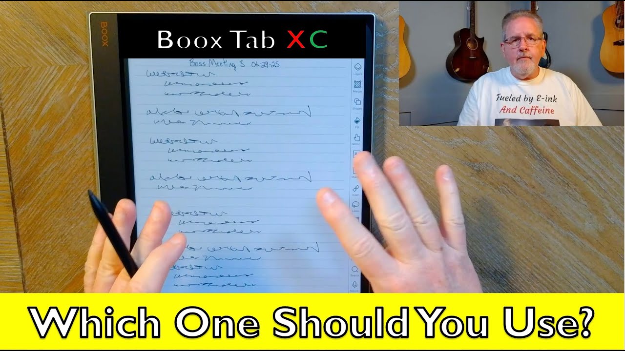 Boox Tab XC — 4 способа организации заметок (на любом устройстве Boox)