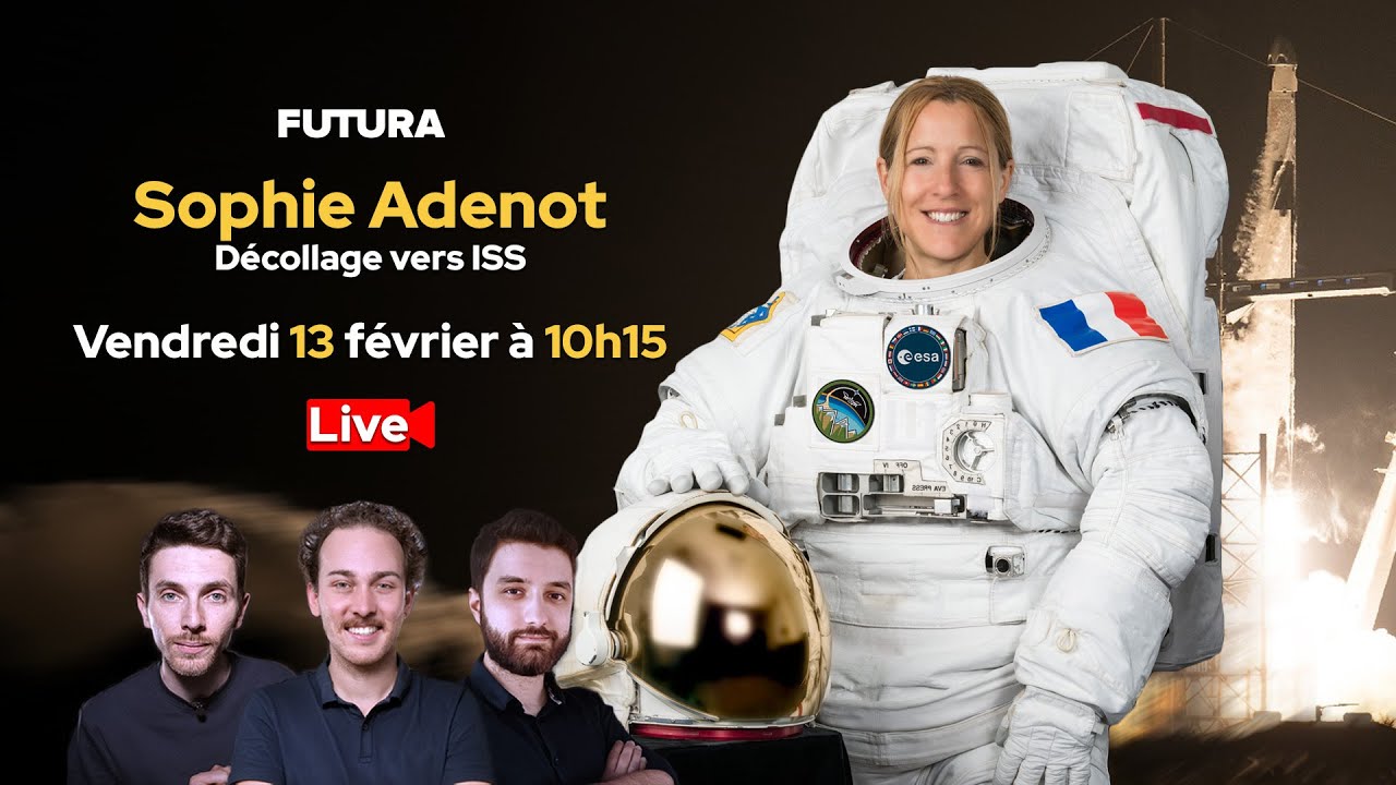 Sophie Adenot décolle pour l’espace (Crew-12) !