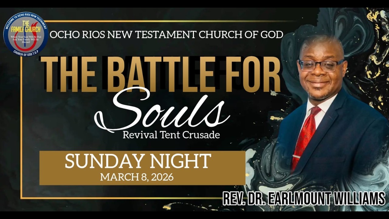BATTLE FOR SOULS //SUNDAY NIGHT //REVIVAL TENT CRUSADE MARCH 8, 2026