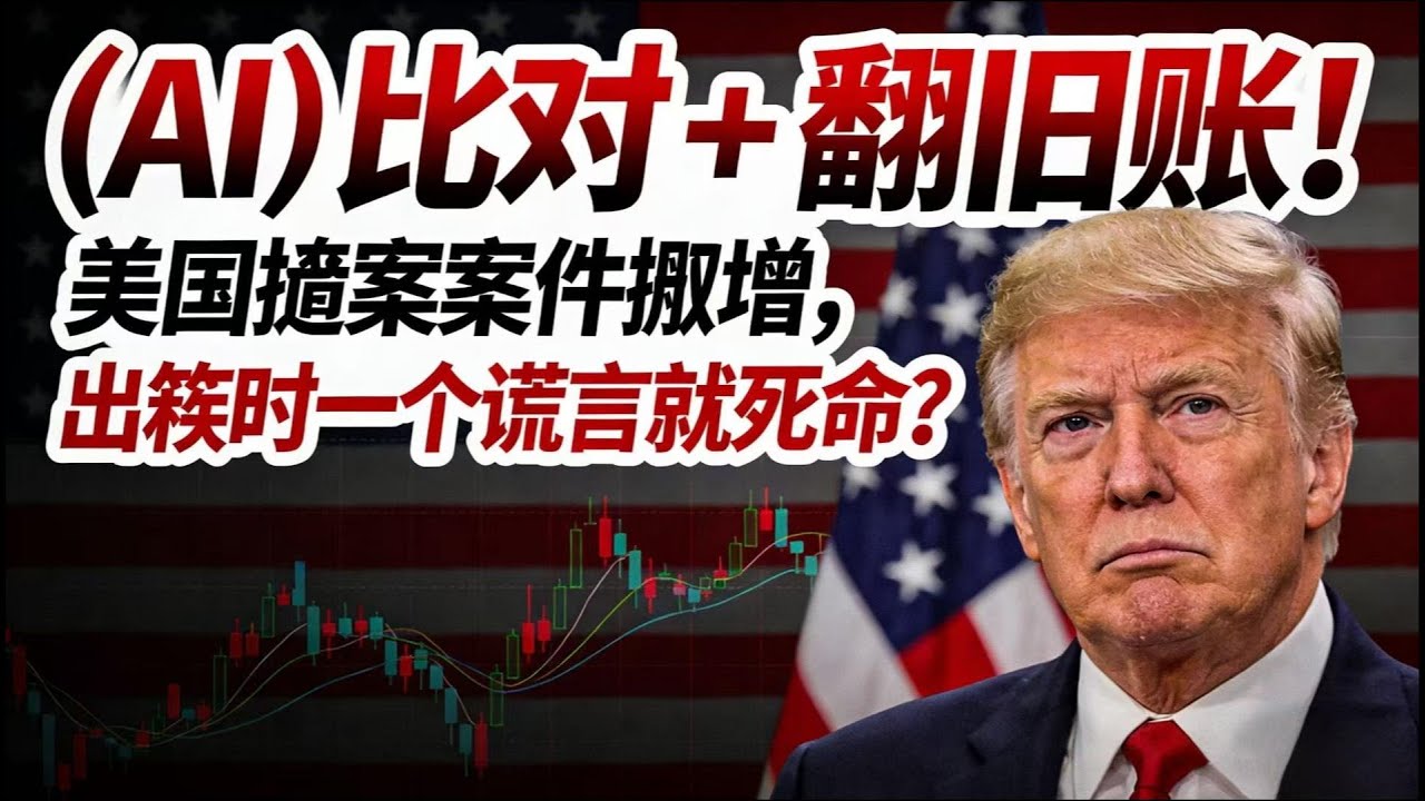 AI 比对 + 翻旧账！美国撤籍案件激增，入籍时的一个谎言就致命！