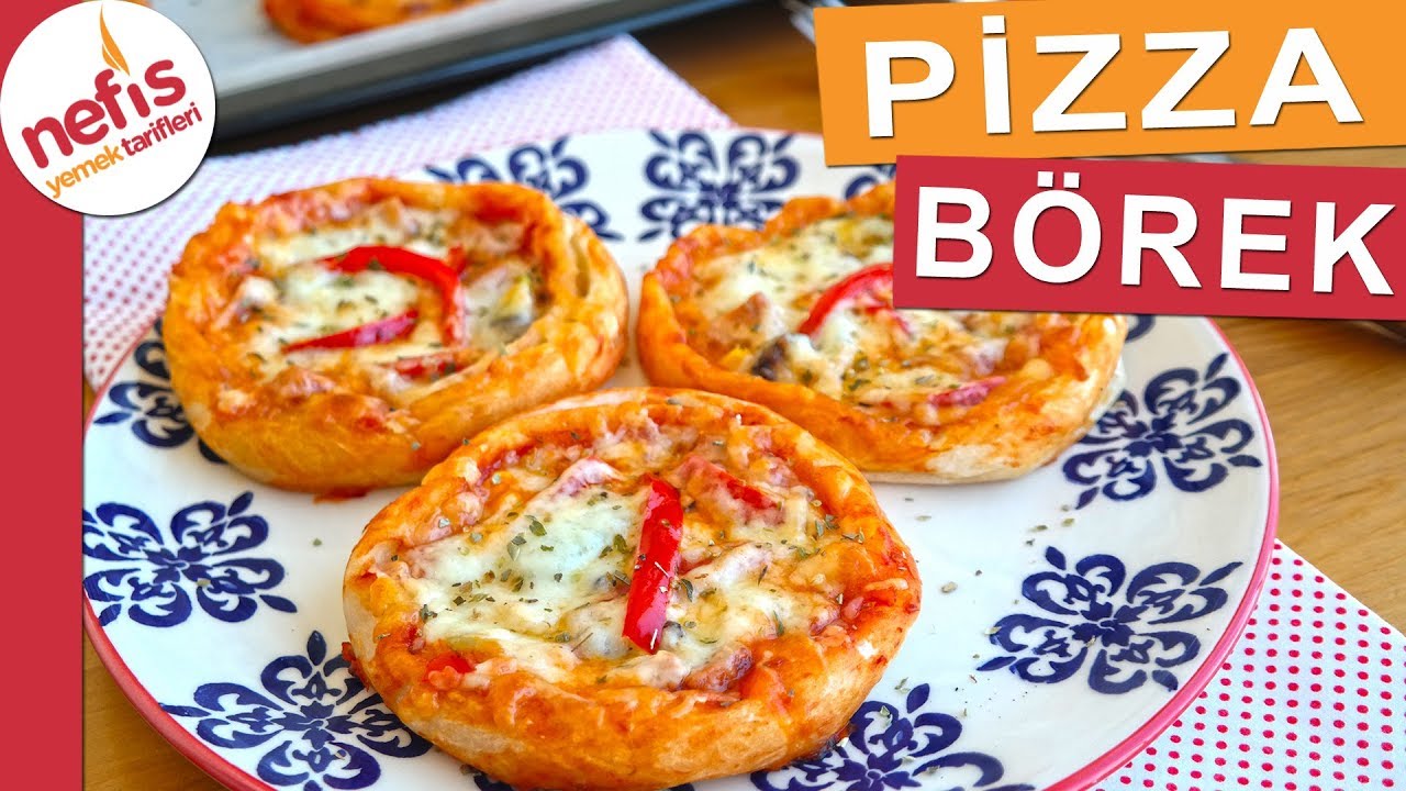 Pizza Börek Tarifi - Yufka ile lezzetli bir börek
