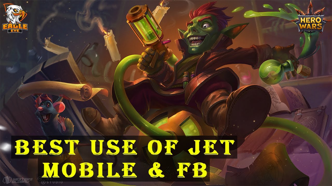 Best use of jet [Jet Team] Hero Wars | Eagle Eye Gaming