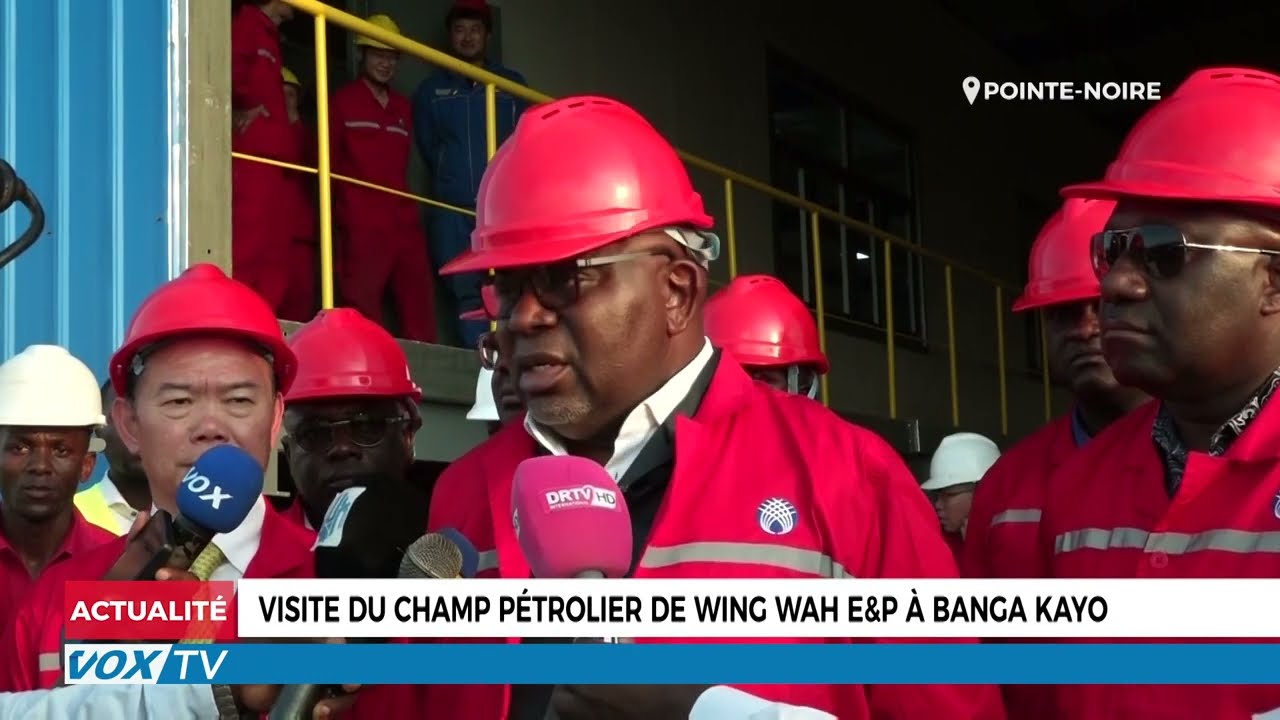 La visite du champ pétrolier de Wing Wah E&P à Banga Kayo