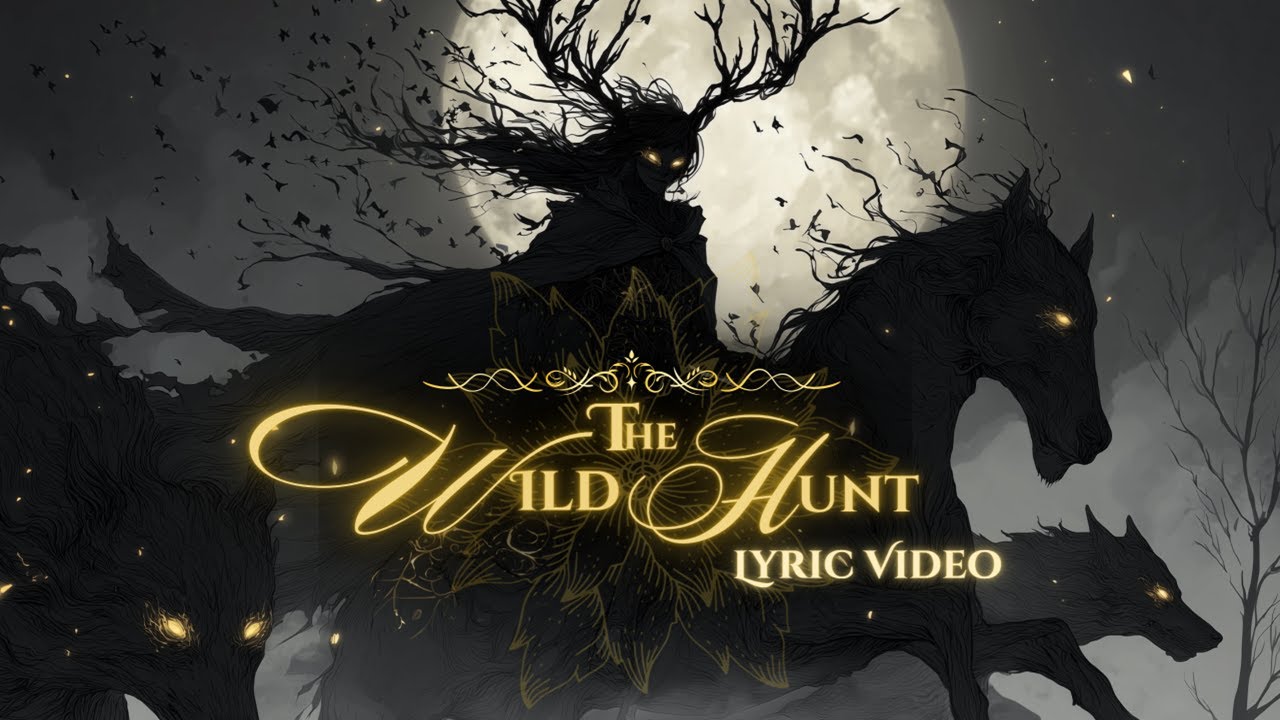 The Wild Hunt【The Faerie Wilds】Dark Fantasy Lyric Video | Azophiel