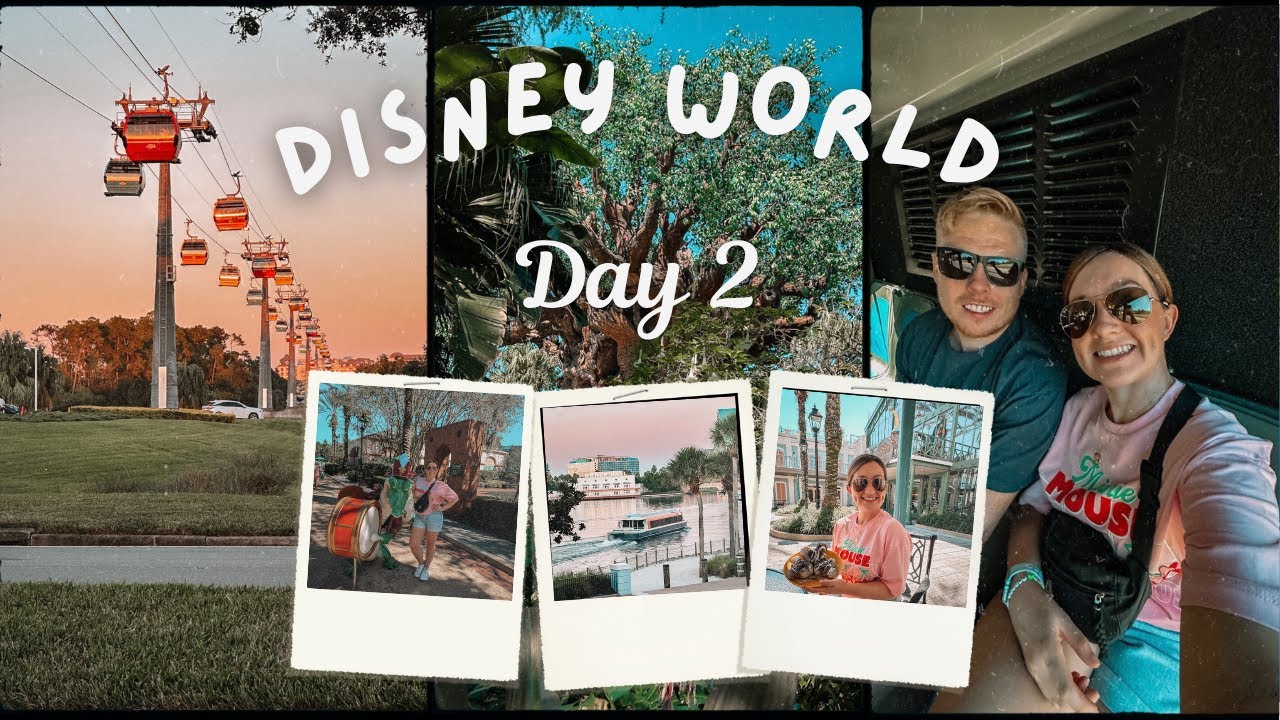 WALT DISNEY WORLD VLOG! ⭐️DAY 2 | Animal Kingdom fail 🌳| Port Orleans - Beignets | Beach Club | OKW