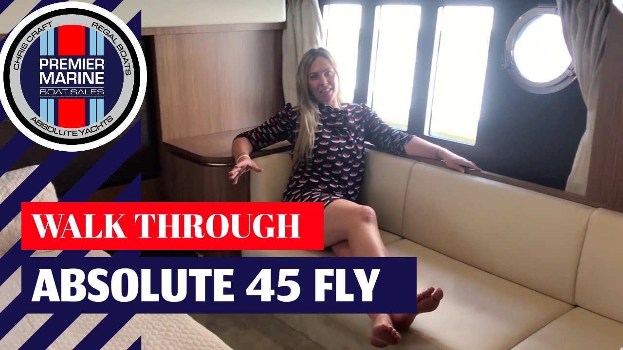 Absolute 45 FLY walkthrough and review for Sale by PREMIER MARINE AUSTRALIA