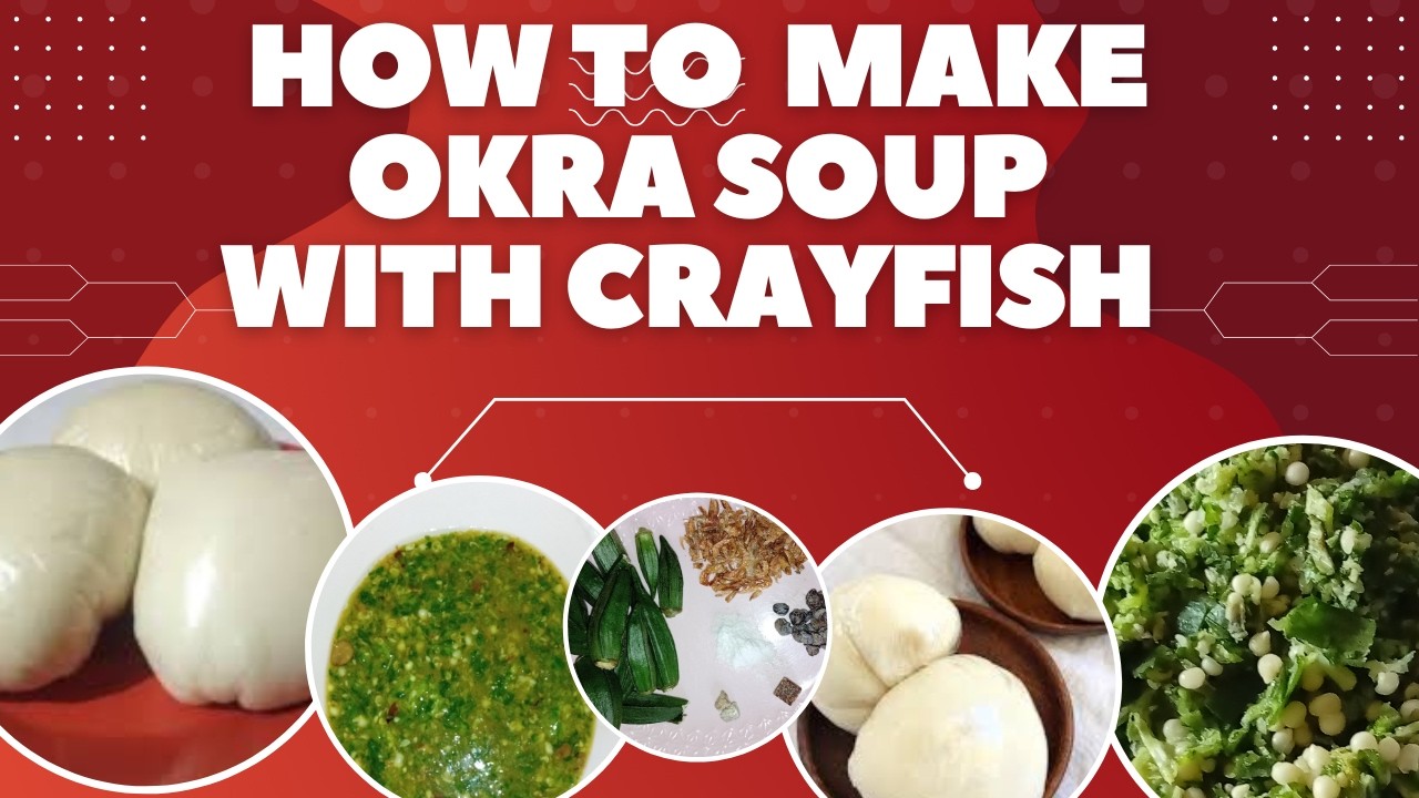 How to make Okra soup | Plain Okra Nigerian soup