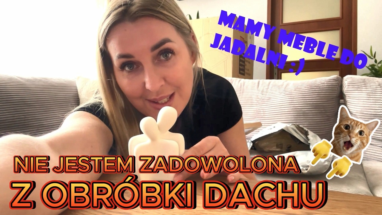 MAMY MEBLE DO JADALNI :) OBR&Oacute;BKA DACHU NIE...  Vlog  Kundzi :odc.365