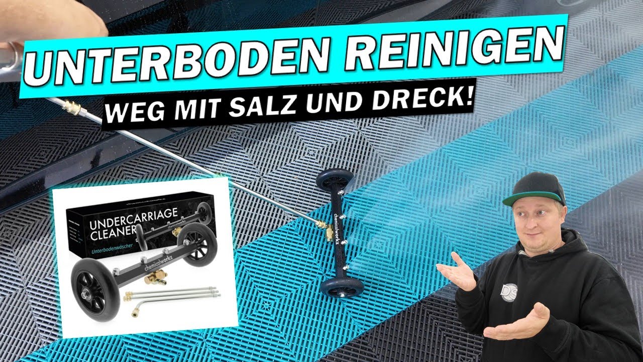 🚗 Fahrzeug Unterboden reinigen leicht gemacht! Salz und Dreck entfernen ohne Rückenschmerzen!