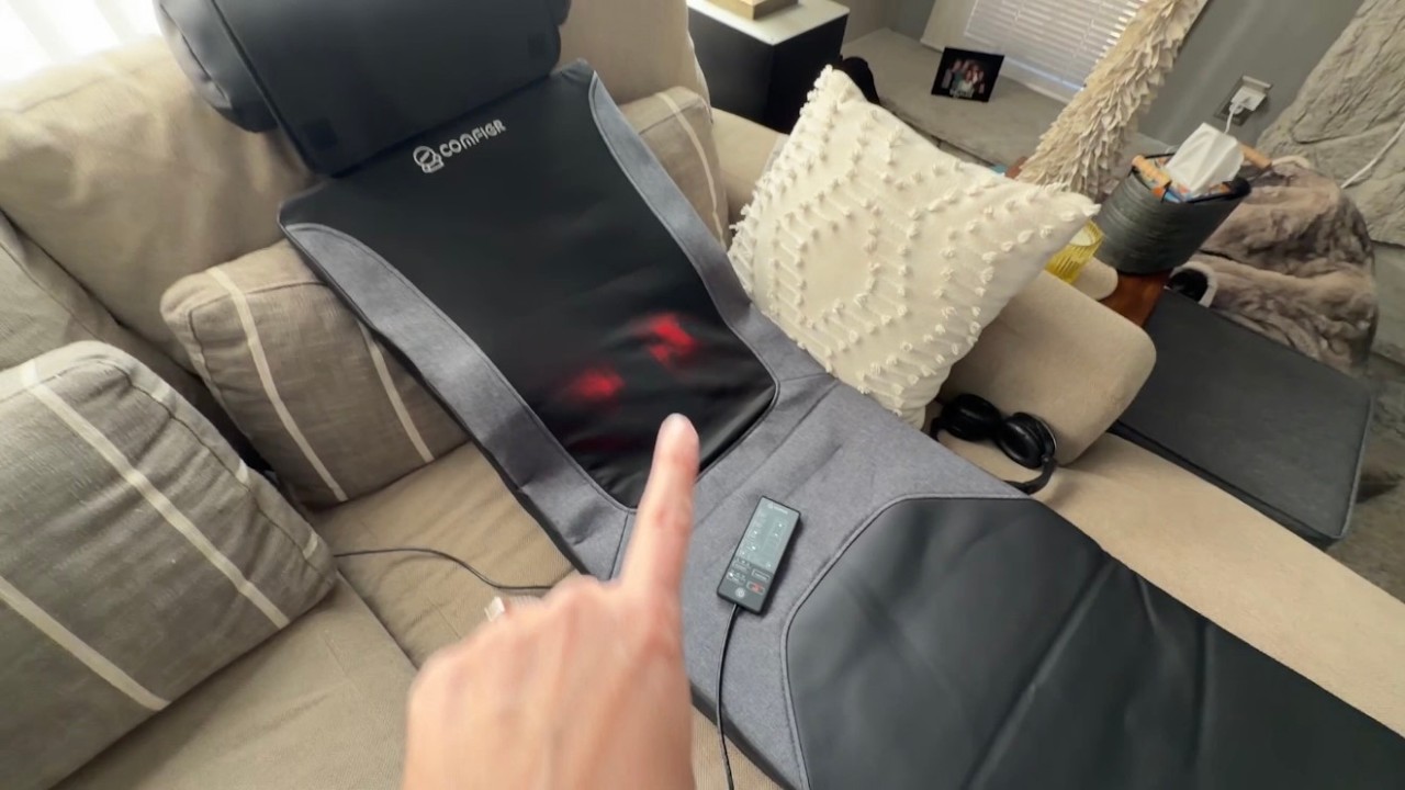 The best alternative to a mssage chair at a GREAT price!! (Linked it in description!)