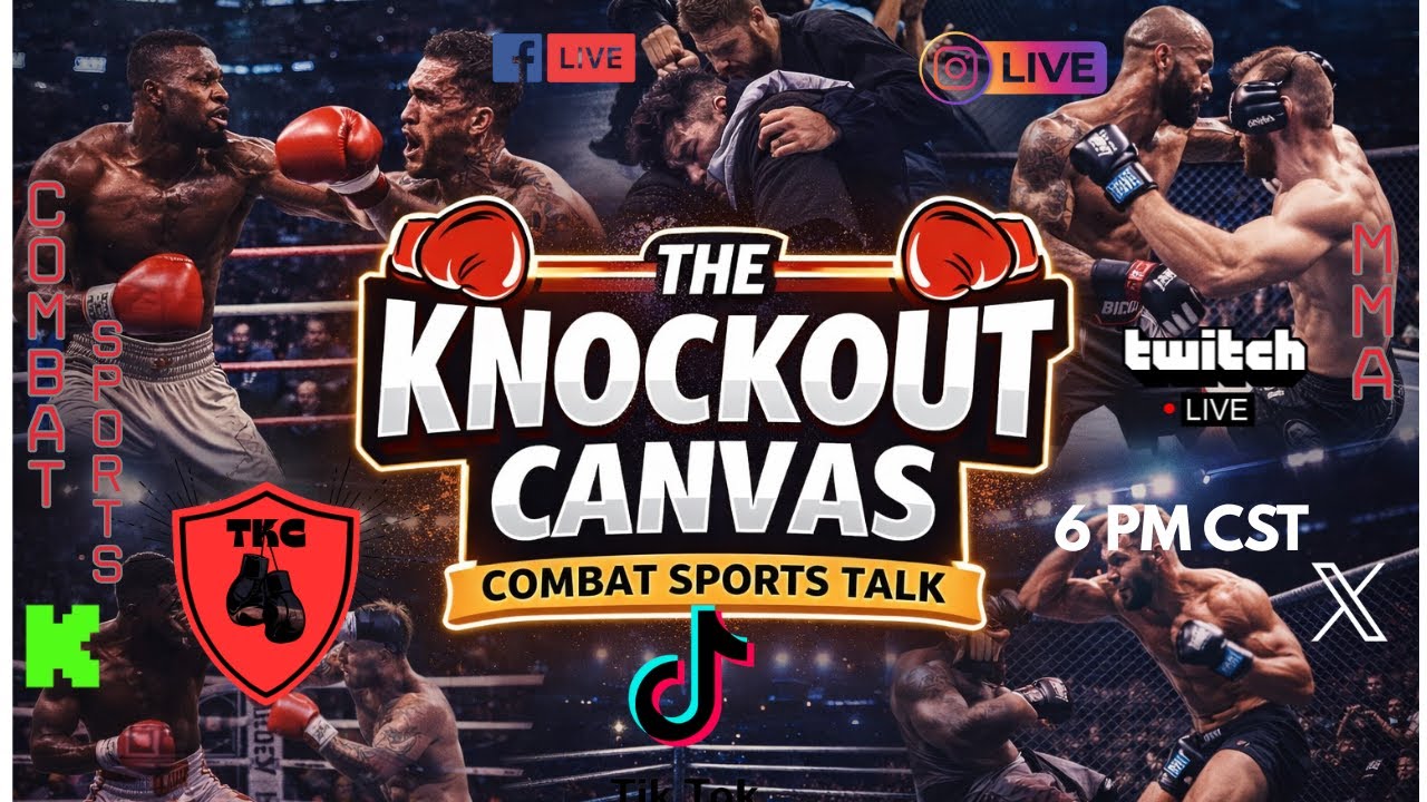The Knockout Canvas: Gloves Up, World Locked In 🥊🌍 Combat Sports Rundown LIVE!