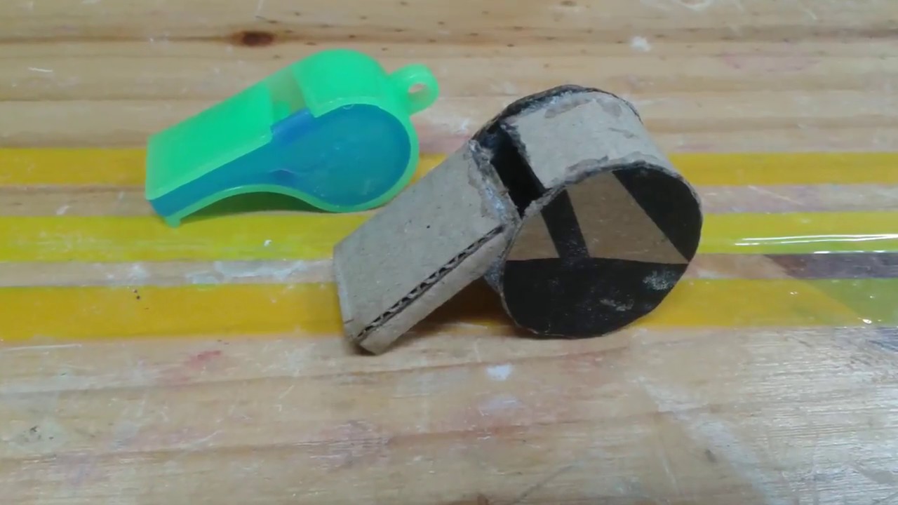 DIY   APITO DE EMERG&Ecirc;NCIA DE PAPEL&Atilde;O  -  FUNCIONA ???