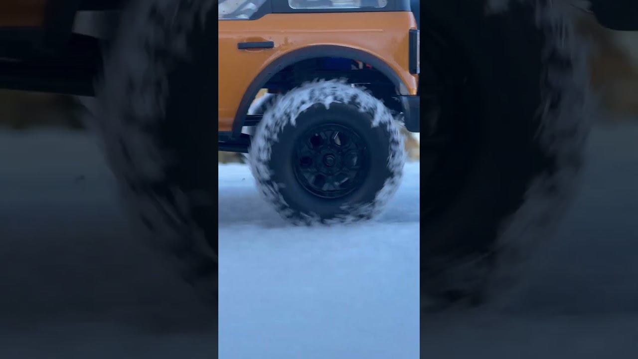 Traxxas trx4m winter crawling! #rchobbies #automobile #radiocontrol #rccar #offroad #traxxas #trx4m