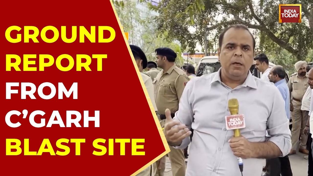 Blast Outside BJP Office In Chandigarh's Sector 37; NIA, Forensic Teams Probe | Ground Report