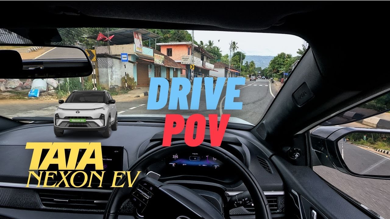 Tata Nexon EV POV Drive I Real Driving Experience | No Talking | Pure EV Sound I ASMR I Drive
