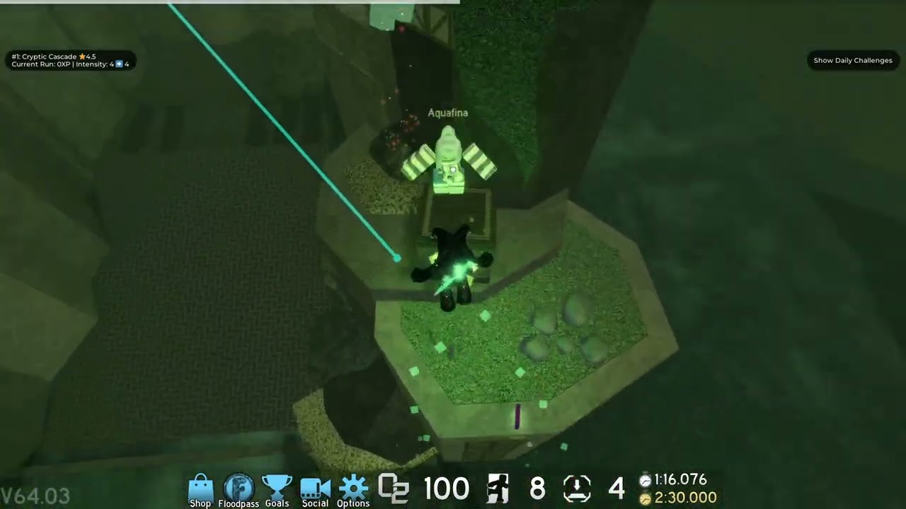 Roblox: FE2 completing cryptic cascade 