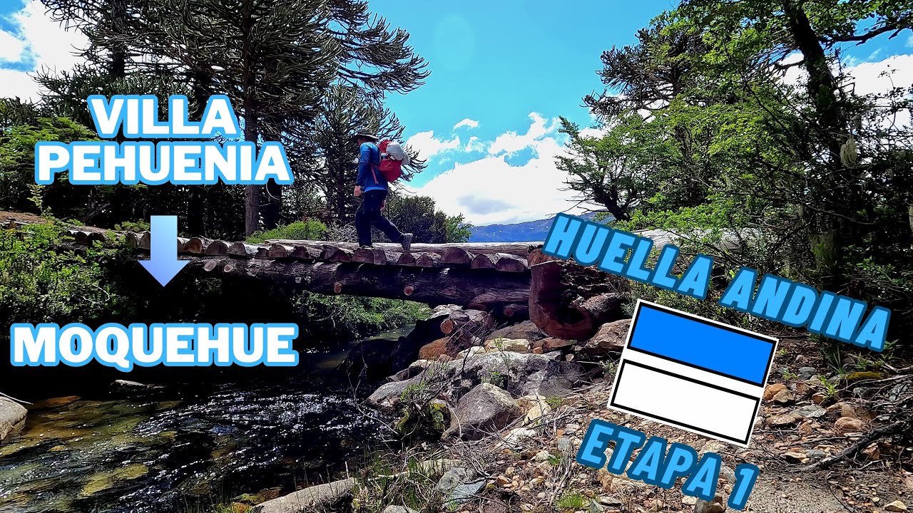 🔵⚪️ HUELLA ANDINA etapa 1 - Villa Pehuenia - Moquehue