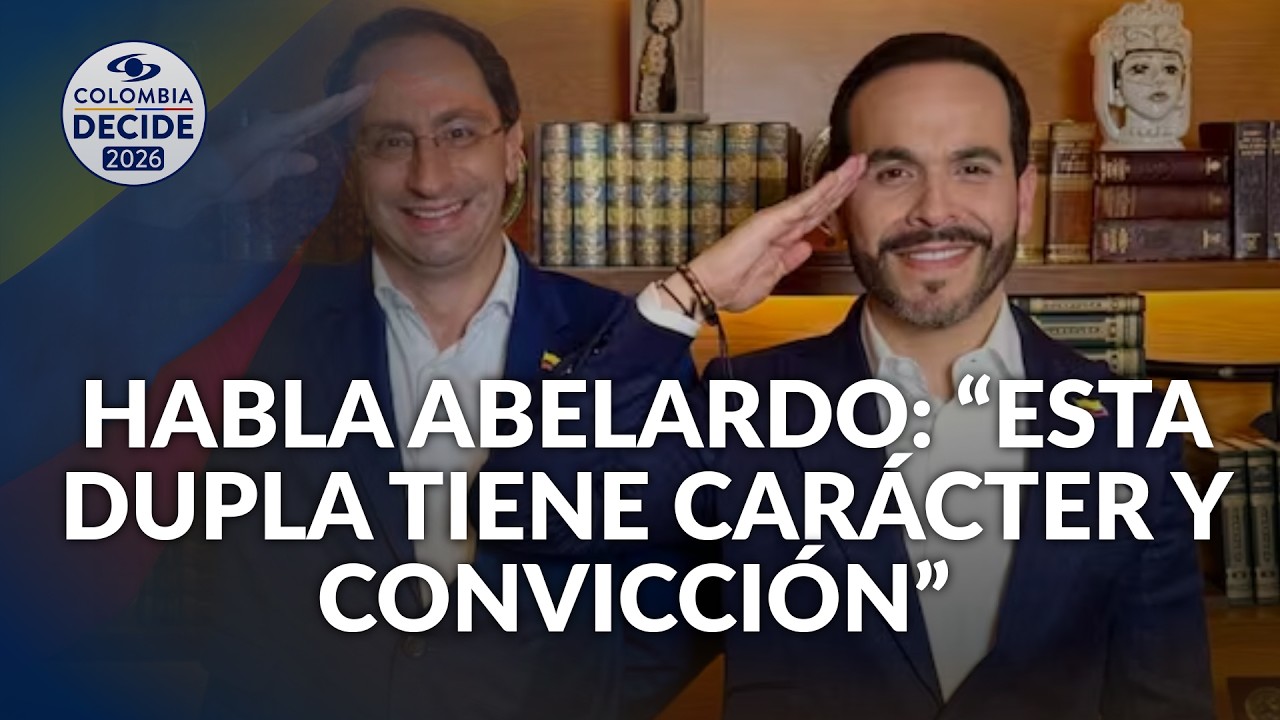 Abelardo de la Espriella inscribe candidatura presidencial en Cali con José Manuel Restrepo