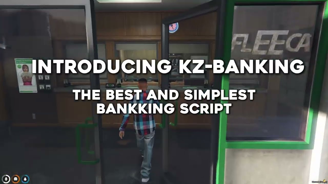 KZ-Banking  A FiveM QBCore / ESX Banking Script
