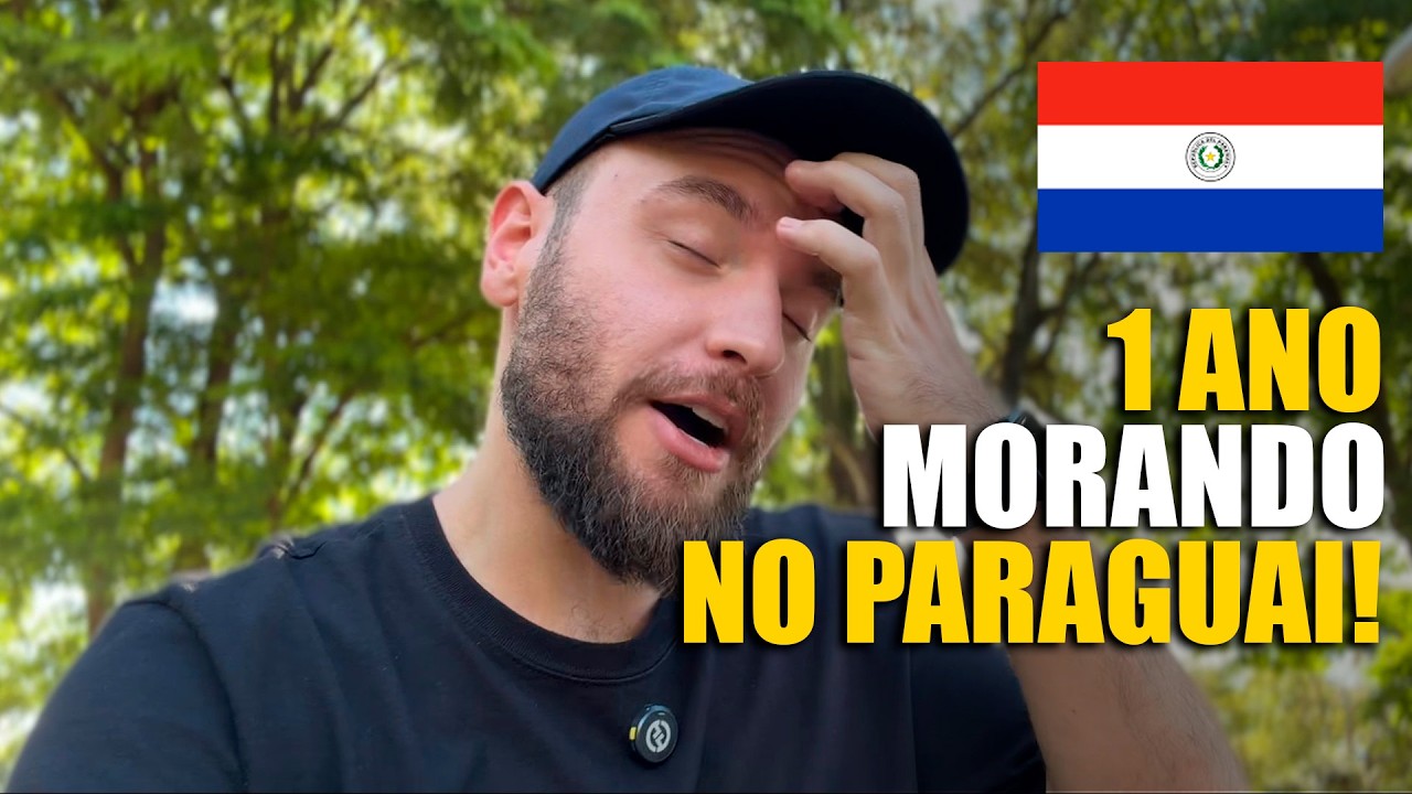 UM ANO MORANDO no PARAGUAI! Valeu a pena? Minha Experiência.