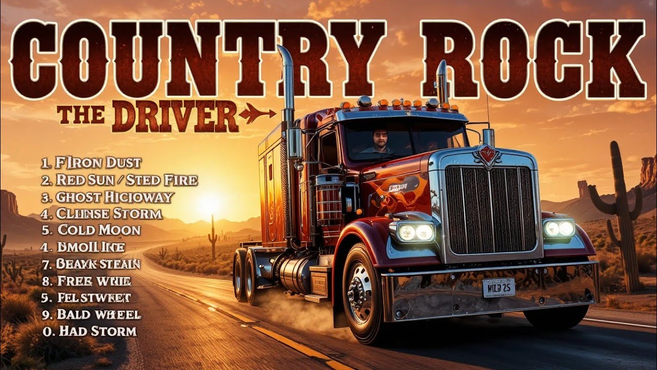 Rock N Truck – Highway Power Playlist | Nonstop Country Rock. #NonstopRock #CountryRockMix
