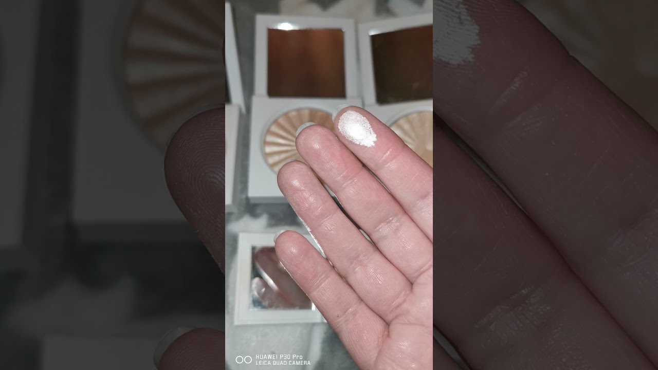 my Ofra highlighters - star island, milk & cookies, moondance, pillow talk and Rodeo drive