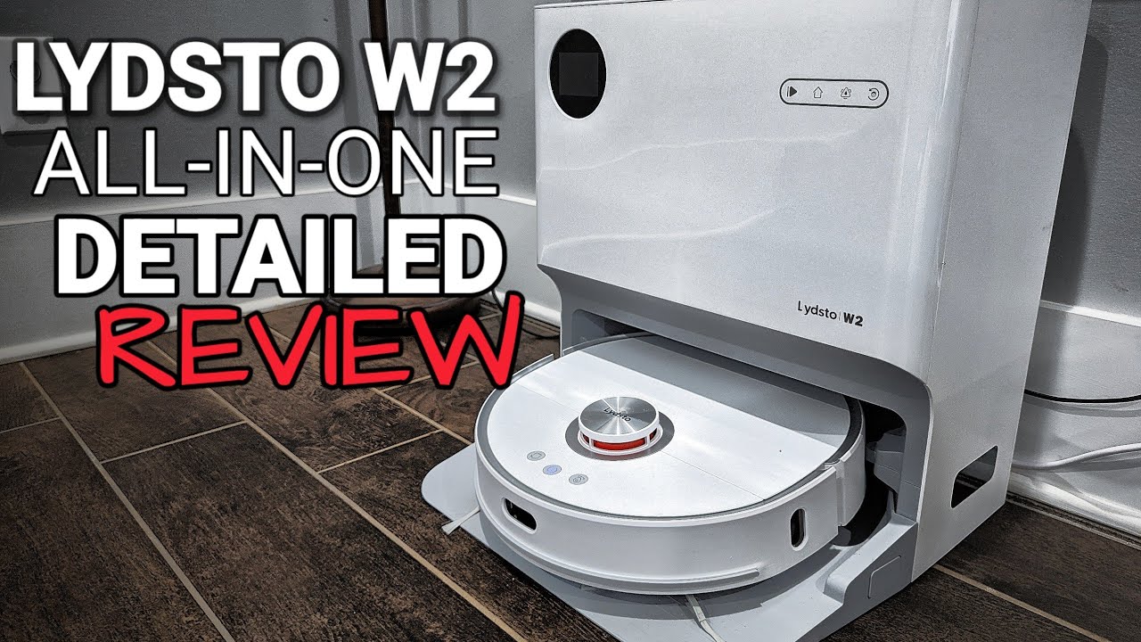Lydsto W2 All-in-One Self-Cleaning & Emptying Robot Vacuum Detailed REVIEW